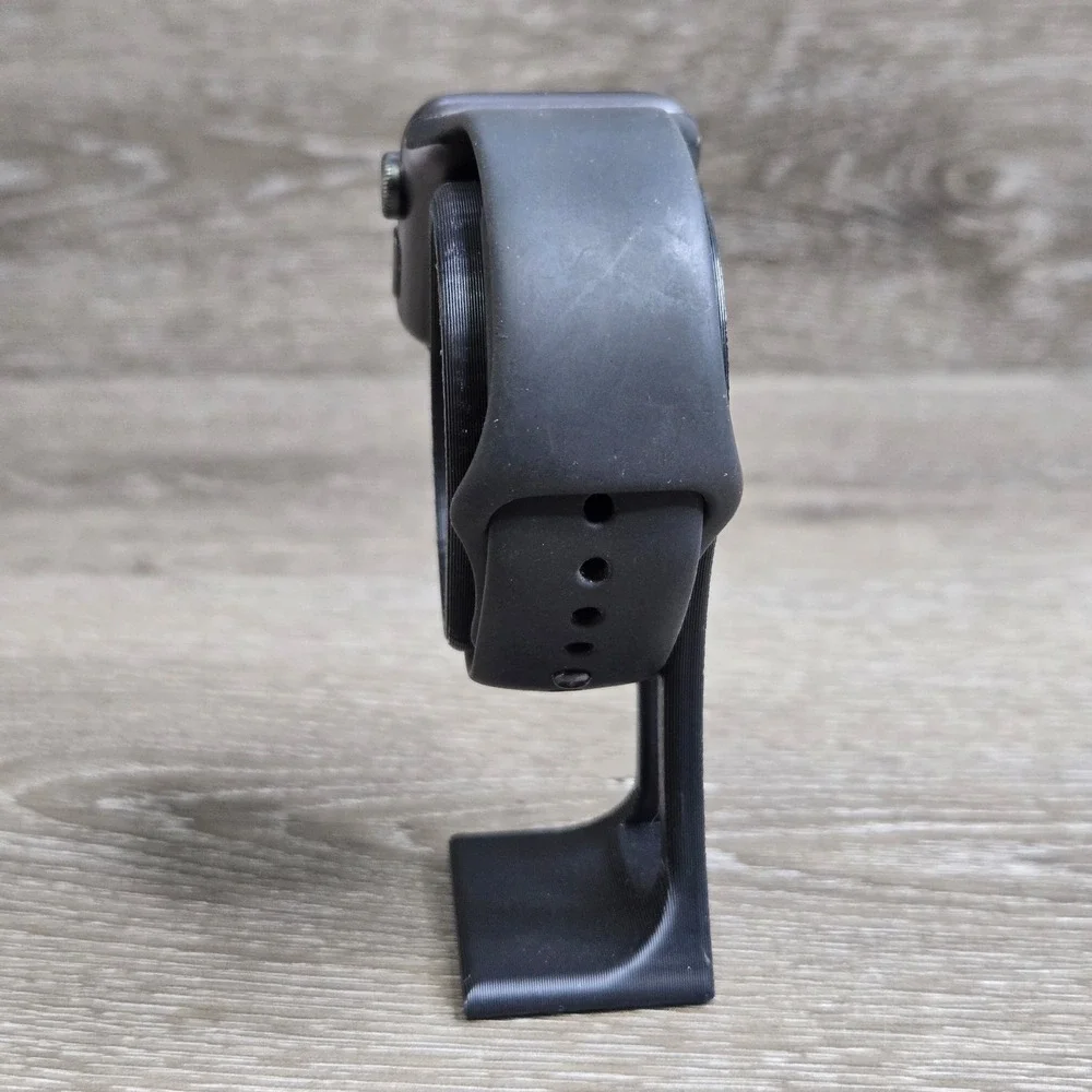 Apple Watch Series 3 38mm Space Gray Aluminum Black Band M/L A1858 For Parts